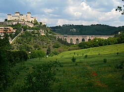 Rocca Albornoz and Ponte delle Torri, Spoleto